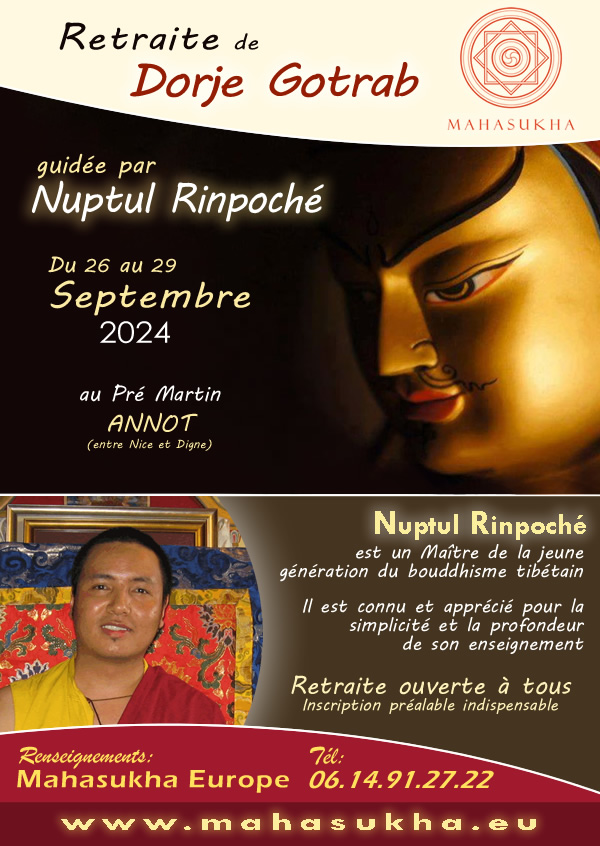 une rencontre avec un Lama Tibétain en septembre 2024